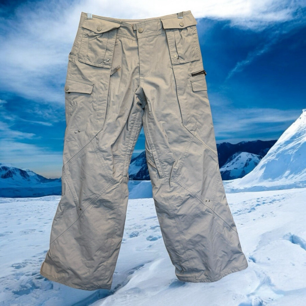 Burton‎ Snowboard Ski Winter Pants Beige Size XS